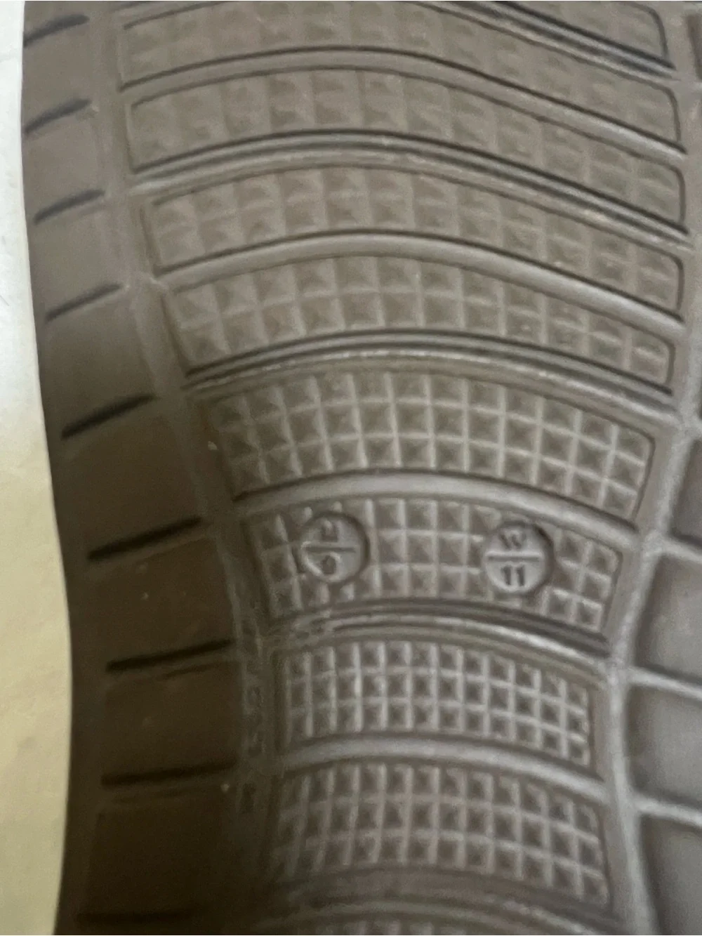 CROCS Men's Brown Foam Thong Sandals